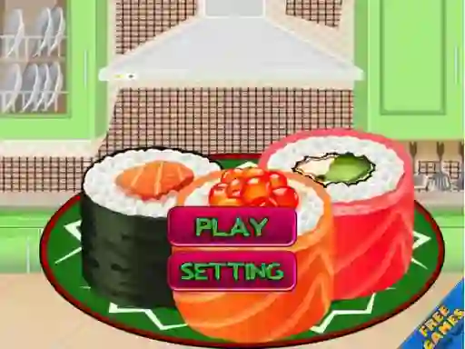 თამაში Sushi Roll 3D Cool ონლაინ