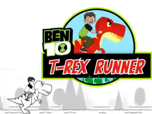 თამაში Ben 10 T-Rex Runner ონლაინ