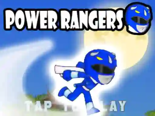 თამაში Blue Ranger High Jump ონლაინ