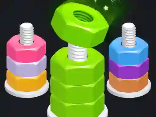 თამაში Nuts Puzzle: Color Sort ონლაინ
