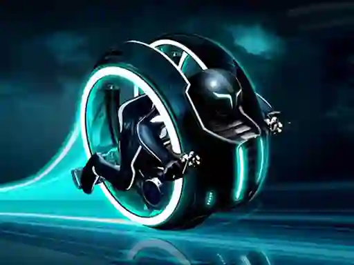 თამაში Cyber Tron biker ონლაინ