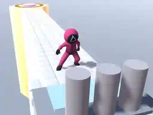 თამაში Squid Gamer Runner Obstacle ონლაინ