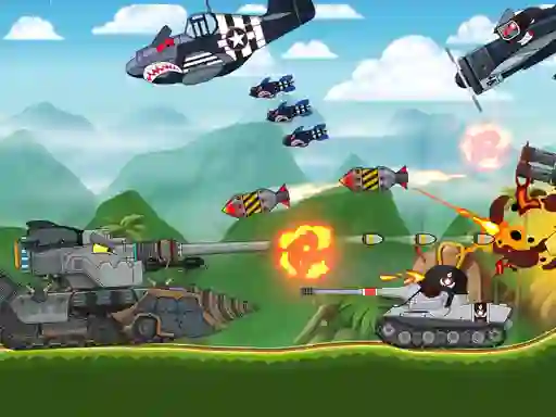თამაში Tank Battle Tank War ონლაინ