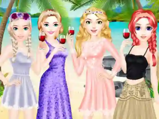 თამაში School Graduation Beach Party ონლაინ