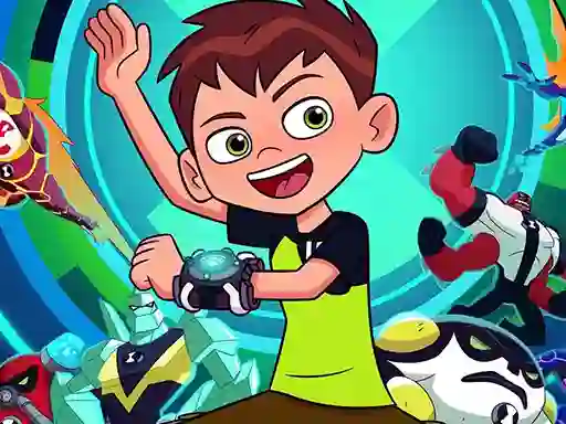 თამაში Ben 10 Adventure Time ონლაინ