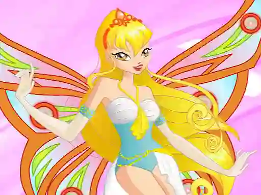 თამაში Stella Beauty Fairy Dress Up ონლაინ