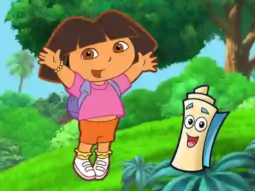 თამაში Dora Hidden Maps ონლაინ