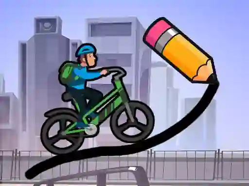 თამაში Draw The Bike Bridge ონლაინ