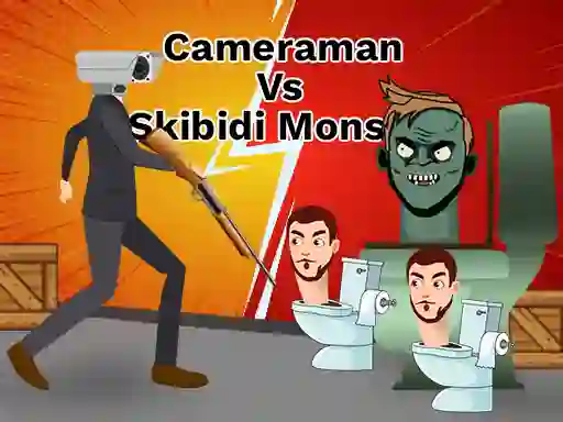 თამაში Cameraman vs Skibidi Monster: Fun Battle ონლაინ