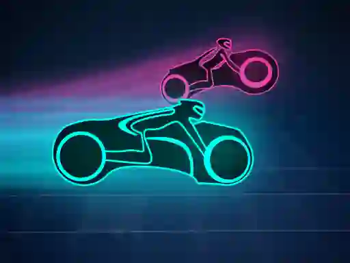 თამაში Neon Slither Sim ონლაინ
