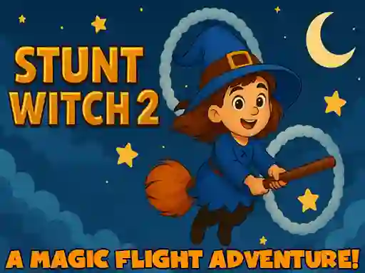 თამაში Stunt Witch 2 ონლაინ