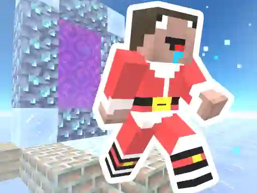 თამაში Noob Steve Christmas ონლაინ