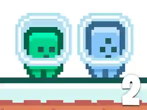 თამაში Green and Blue Cuteman 2 ონლაინ