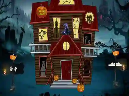 თამაში Halloween Magic Lady Escape ონლაინ