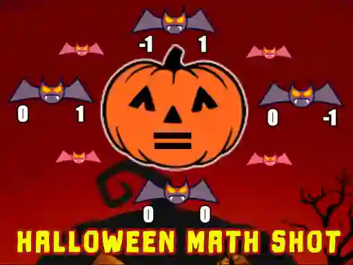 თამაში Halloween Math Shot ონლაინ