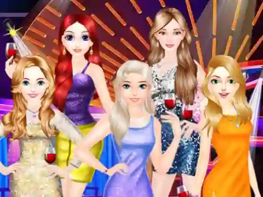 თამაში Bff's Weekend Night Party ონლაინ