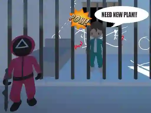 თამაში Escape Plan in Squid Game ონლაინ