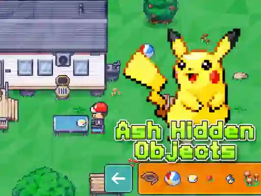 თამაში Ash Hidden Objects ონლაინ