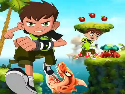 თამაში Ben 10 Super Run Fast ონლაინ