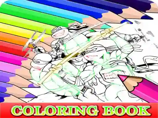 თამაში Coloring Book for Ninja Turtle ონლაინ