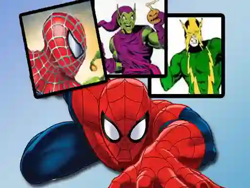 თამაში Spiderman Match Cards ონლაინ