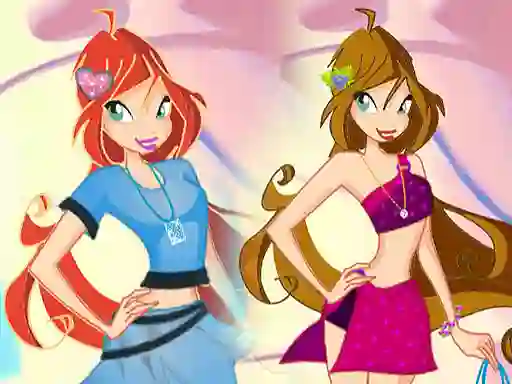 თამაში Winx Bloom Casual ონლაინ