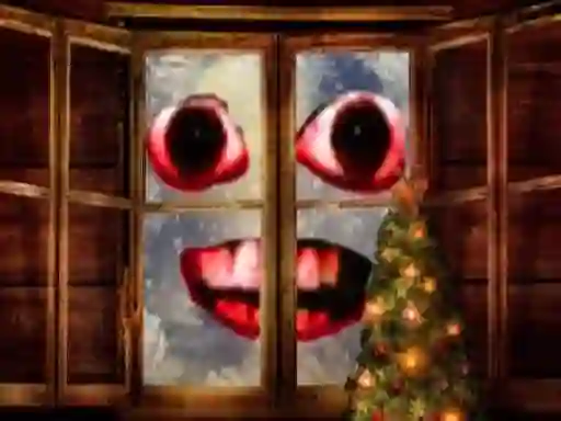 თამაში New Year: Santa Claus outside the window ონლაინ