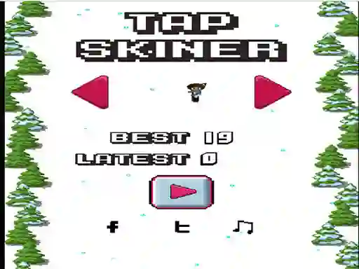თამაში Tap Skier ონლაინ