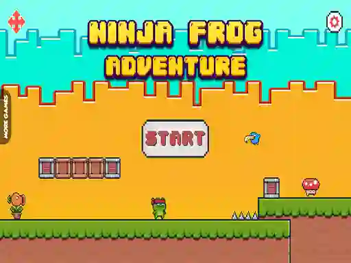 თამაში Ninja Frog Adventure ონლაინ