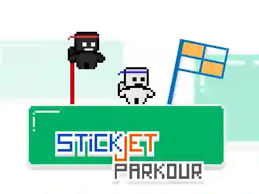თამაში StickJet Parkour ონლაინ