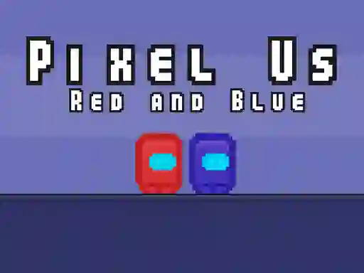 თამაში Pixel Us Red and Blue ონლაინ