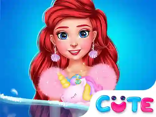 თამაში Princess Turned Into Mermaid ონლაინ
