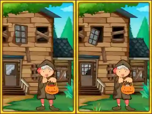 თამაში Spot the differences halloween ონლაინ