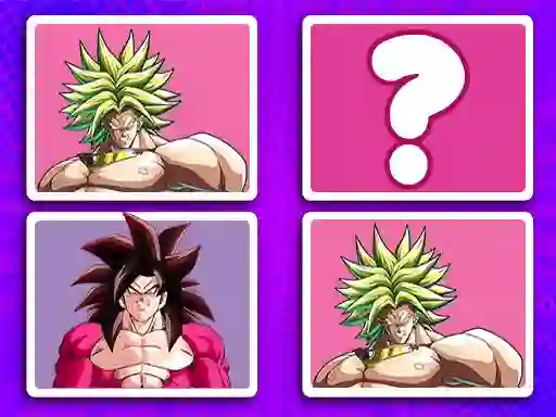 თამაში DragonBall Match Cards ონლაინ