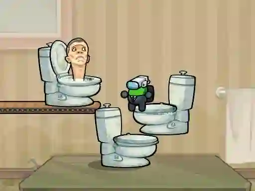 თამაში Impostor Jump Skibidi Toilet ონლაინ