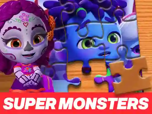 თამაში Super Monsters Jigsaw Puzzle ონლაინ