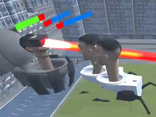 თამაში Skibidi Toilet Monster Fight ონლაინ