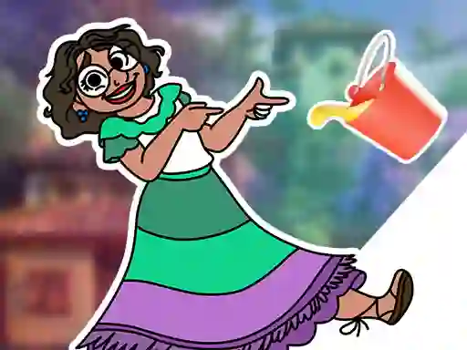 თამაში Encanto Coloring Book ონლაინ