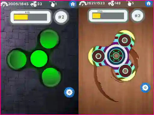 თამაში Hand Spinner Simulator ონლაინ