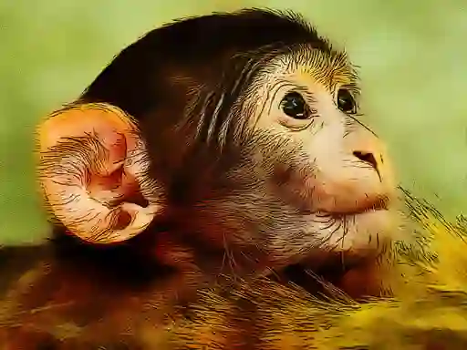 თამაში Funny Baby Monkey ონლაინ