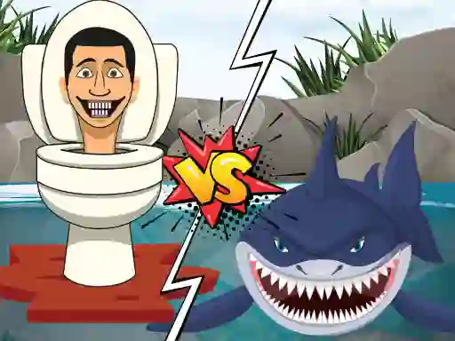 თამაში Hungry Shark Vs Skibidi ონლაინ