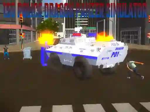 თამაში 155 Police Dragon Panzer Simulator ონლაინ