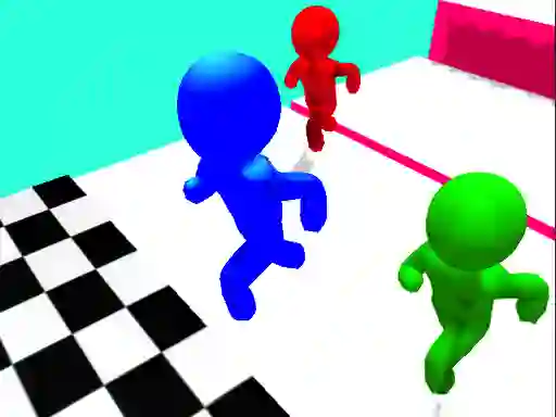 თამაში Stickman Race 3D ონლაინ