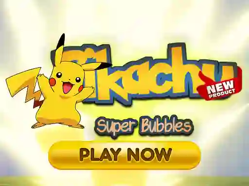 თამაში Pikachu Super Bubbles ონლაინ
