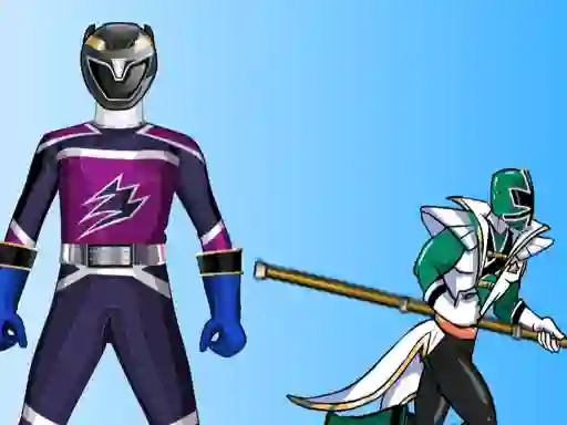 თამაში Power Rangers Dressup ონლაინ