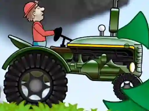 თამაში Tractor Driving Hill Climb 2D ონლაინ