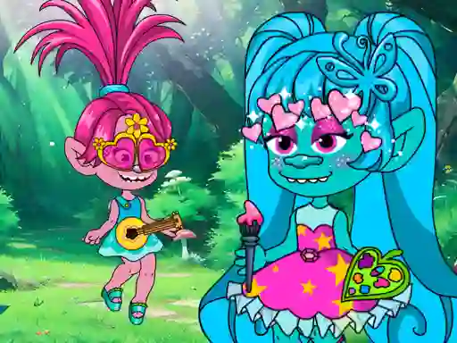 თამაში Chibi Troll Fashion Maker ონლაინ