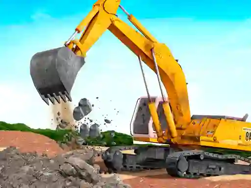 თამაში Real JCB Excavator Simulator ონლაინ