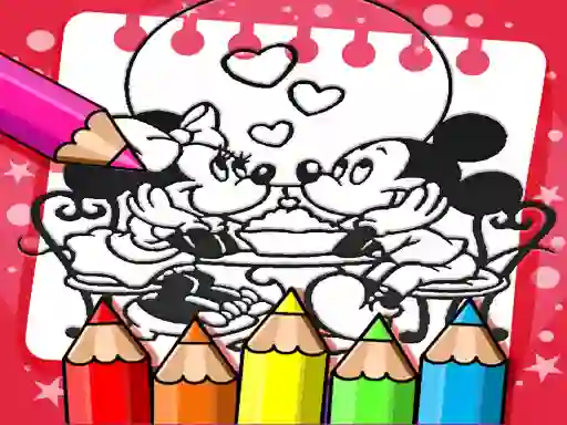 თამაში Mickey Mouse Coloring Book ონლაინ
