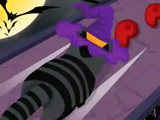 თამაში Halloween Run Cat Evolution ონლაინ